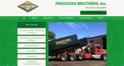 Desktop Screenshot of finocchiobrothers.com